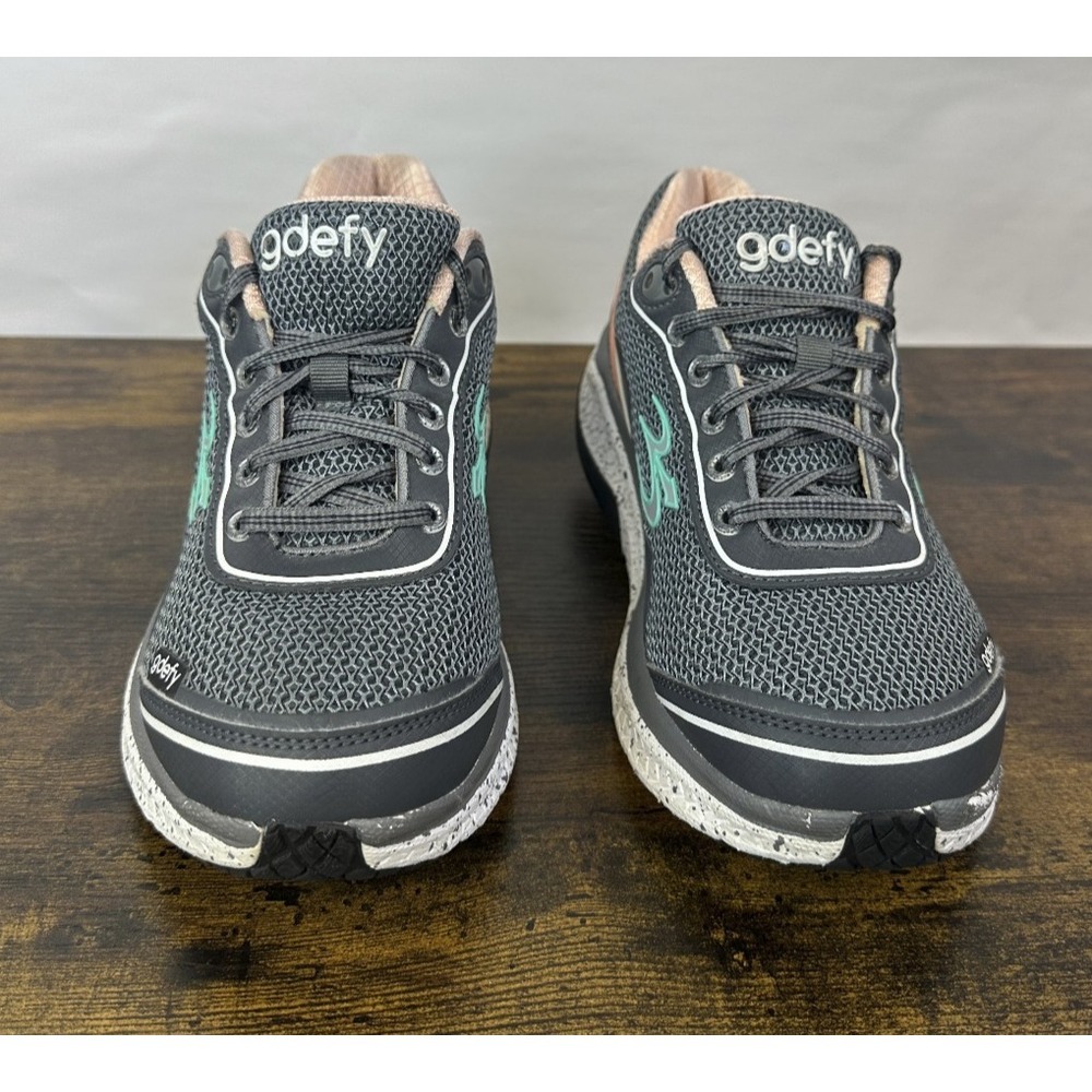 Gravity Defyer G-defy Orthopedic Walking Sneakers Women's Size 8 Shoes Gray Pink - Picture 4 of 16